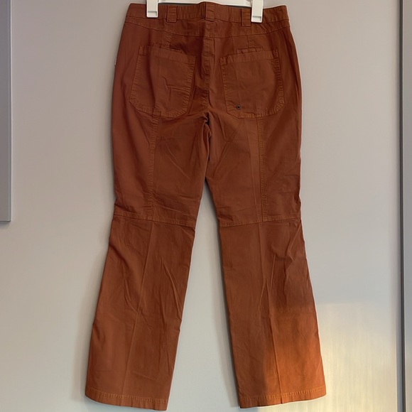 NEW BDG Urban Outfitters Harper Moto Cargo Pants Straight Leg Orange 10 - Picture 5 of 10